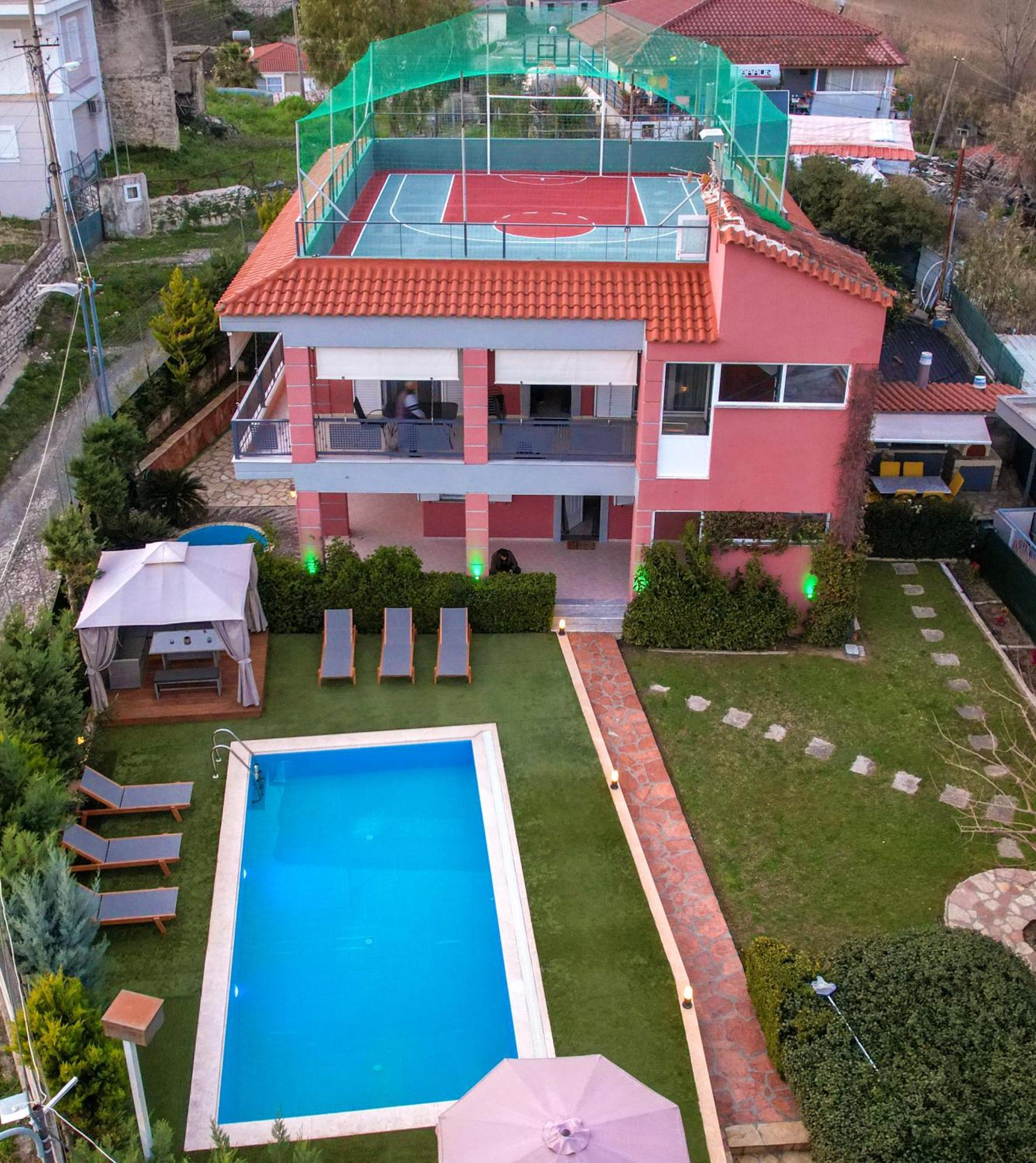 Villa Vrion Sarandë エクステリア 写真