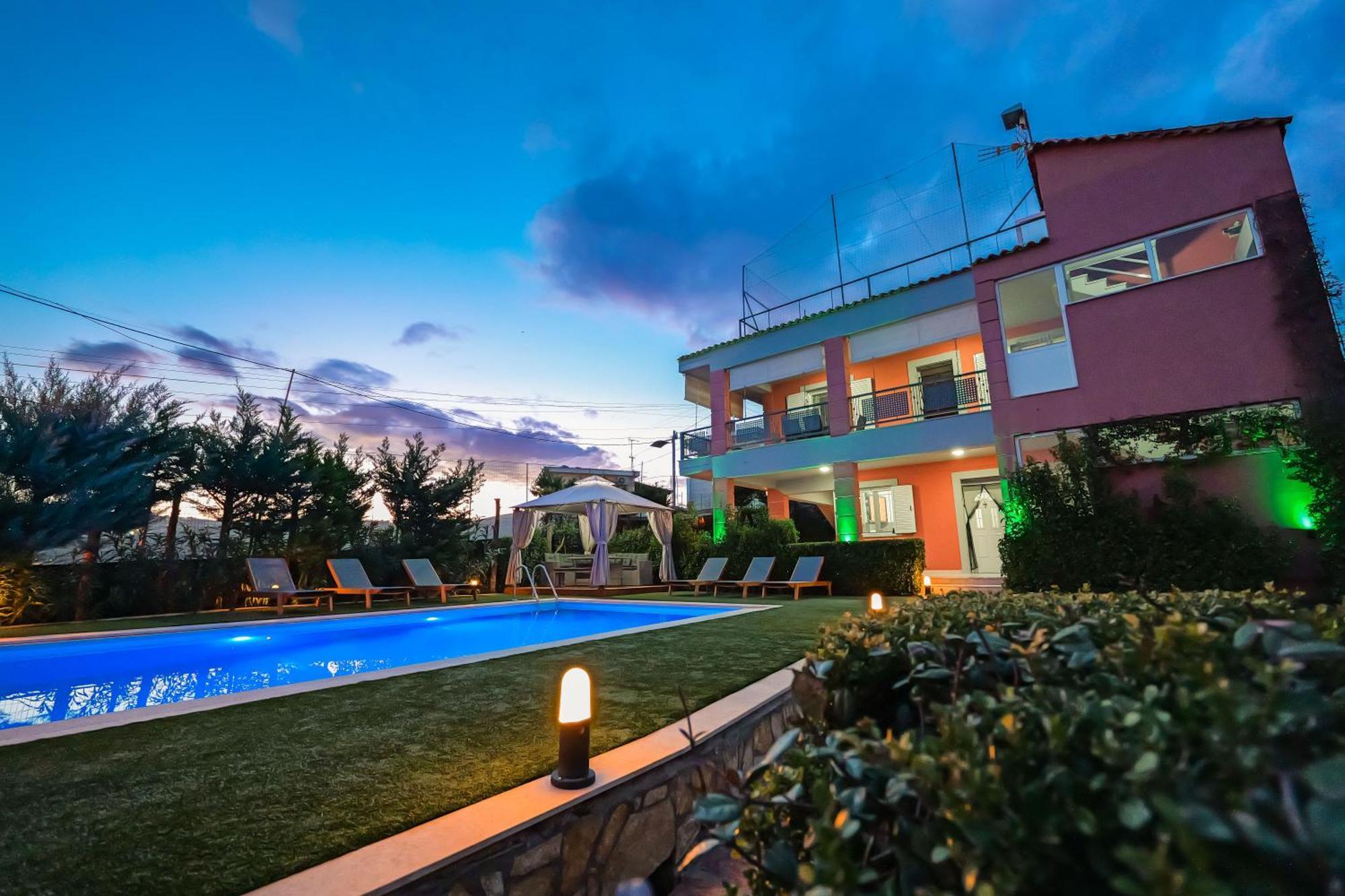 Villa Vrion Sarandë エクステリア 写真