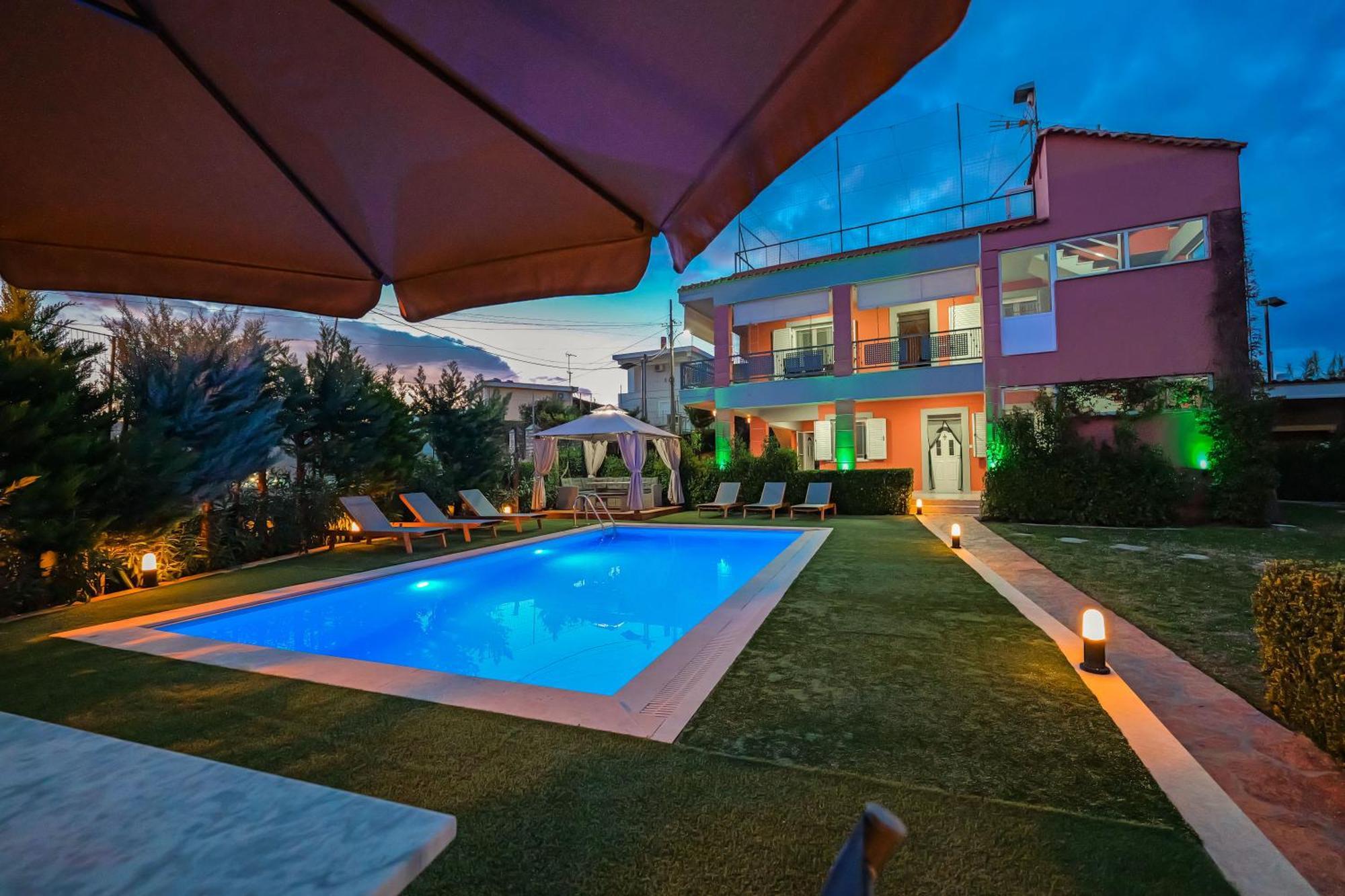 Villa Vrion Sarandë エクステリア 写真